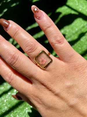 Anello Fiore Nel quadro ✨